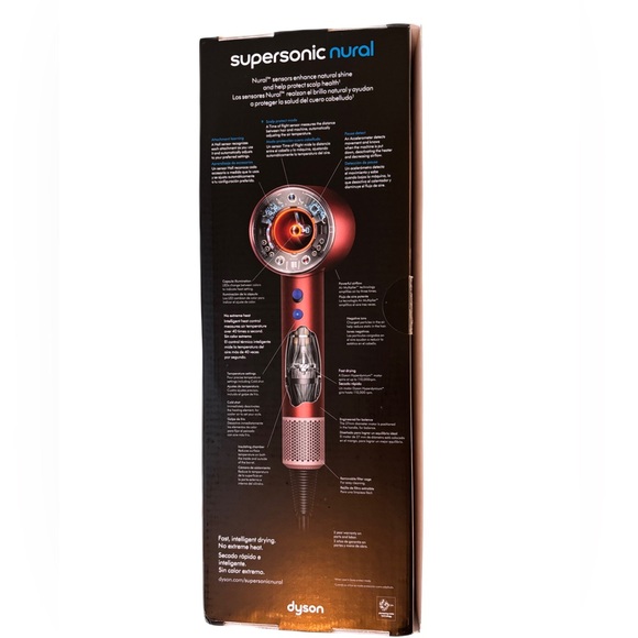 Dyson Supersonic Nural Hair Dryer (Strawberry Bronze/Blush Pink) NIB - Picture 3 of 8